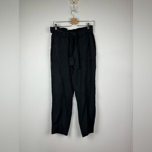 Social Standard By Sanctuary Washed Black High Waist Melody Pant, Medium